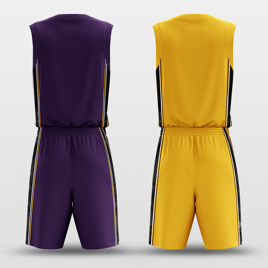 CLASSIC16 - Customized Reversible Sublimated Basketball Set