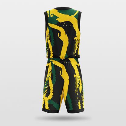 Forest - Customized Sublimated Basketball Set