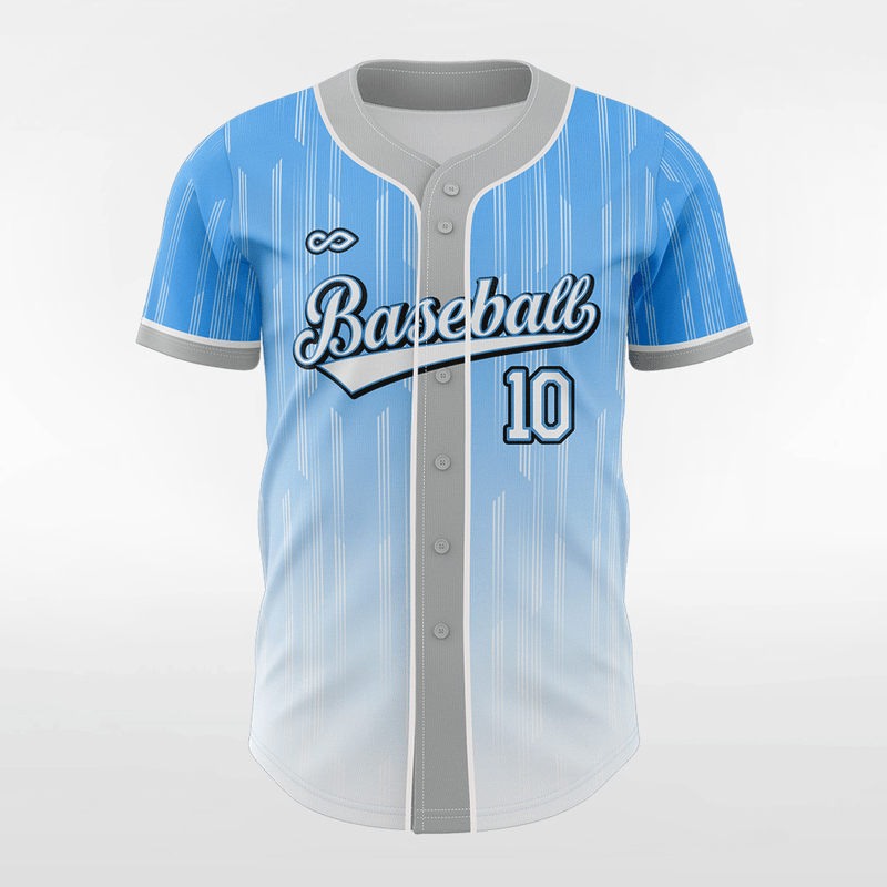 Color Blue Baseball Jerseys Custom Design for Teamwear Online