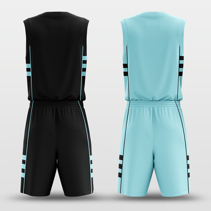 CLASSIC26 - Customized Reversible Sublimated Basketball Set