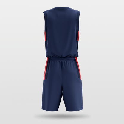 Captain America  -Customized Sublimated Basketball Set