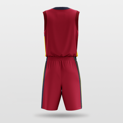 Mark - Customized Sublimated Basketball Set