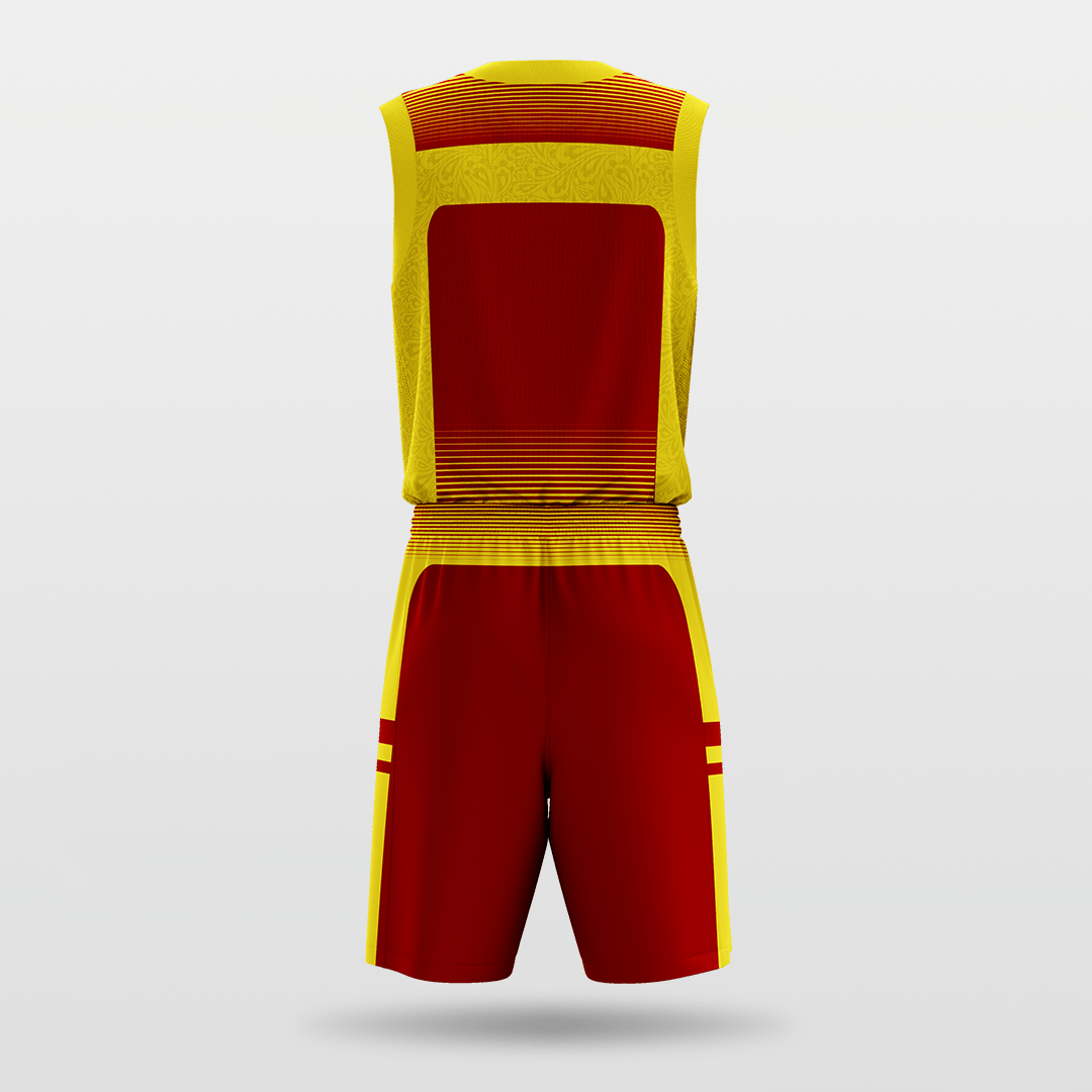 CLASSIC10 - Customized Sublimated Basketball Set