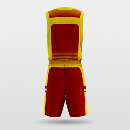 CLASSIC10 - Customized Sublimated Basketball Set