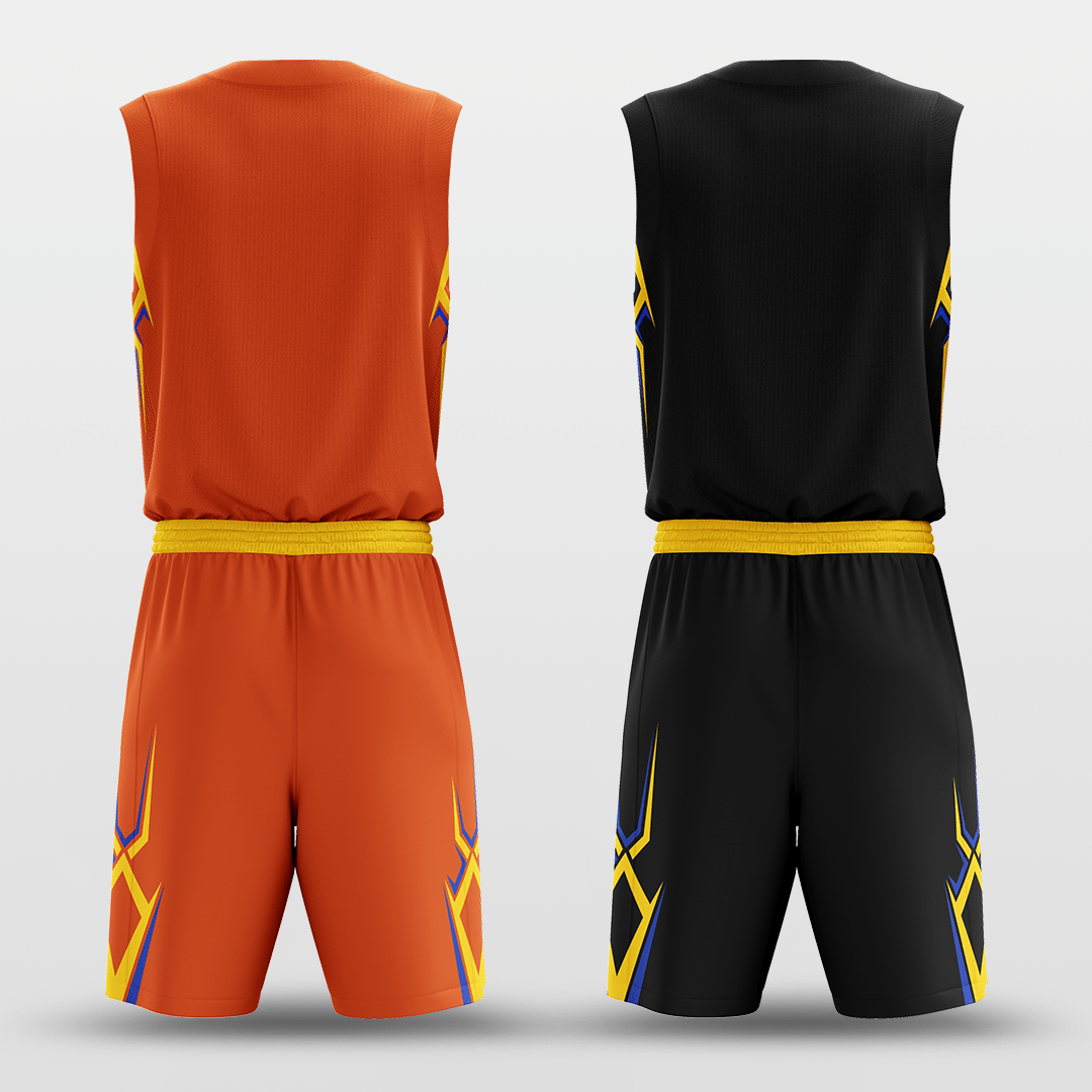 Pules - Customized Reversible Sublimated Basketball Set