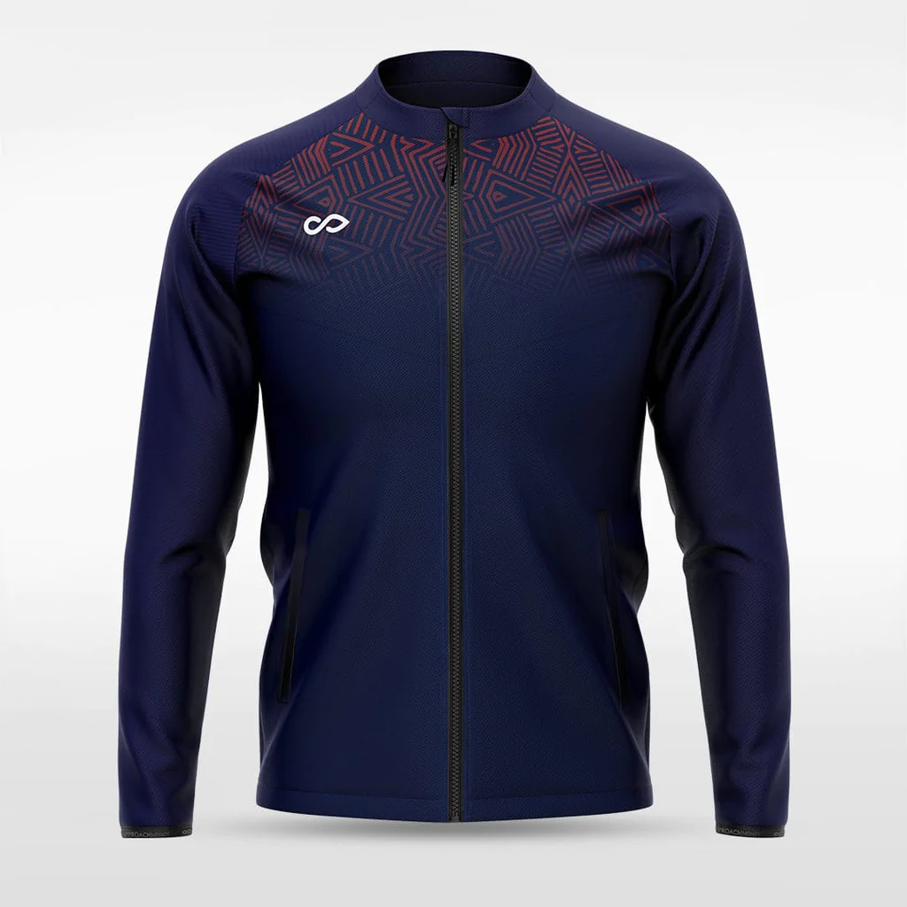 Historic Maya - Customized Men's Sublimated Full-Zip Jacket