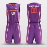 CLASSIC22 - Customized Reversible Sublimated Basketball Set