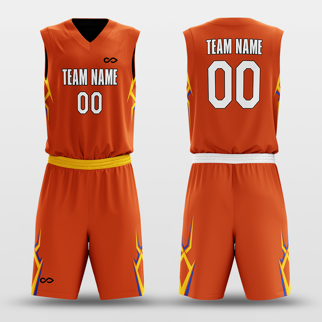 Pules - Customized Reversible Sublimated Basketball Set