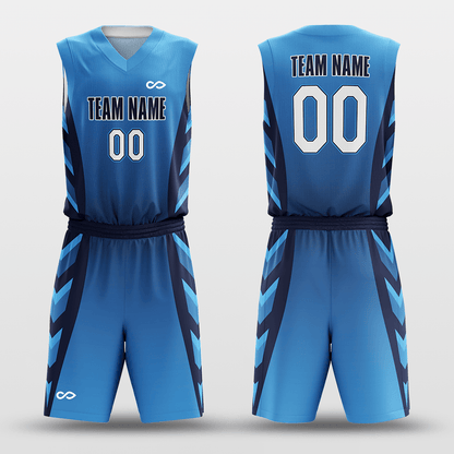 Classic48 - Customized Reversible Sublimated Basketball Set