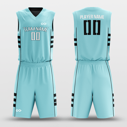 CLASSIC26 - Customized Reversible Sublimated Basketball Set