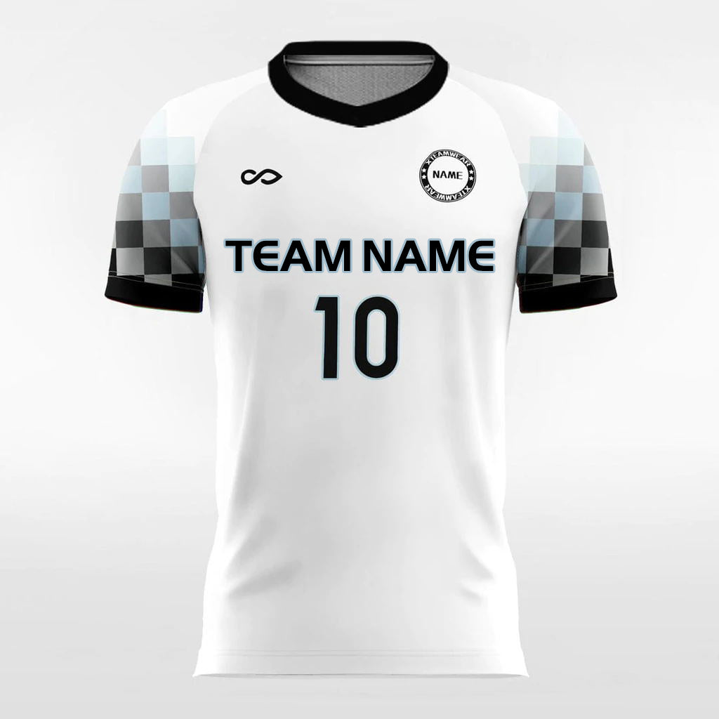 Pixel Grotto - Customized Men's Sublimated Soccer Jersey