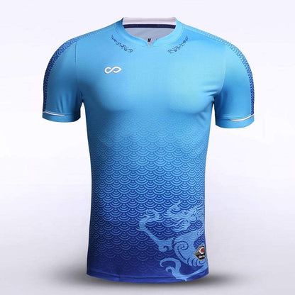 Dragon Fire - Customized Men's Soccer Jersey