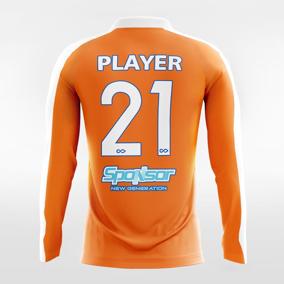 Shadow - Customized Men's Sublimated Long Sleeve Soccer Jersey