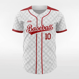 Crown - Customized Men's Sublimated Button Down Baseball Jersey