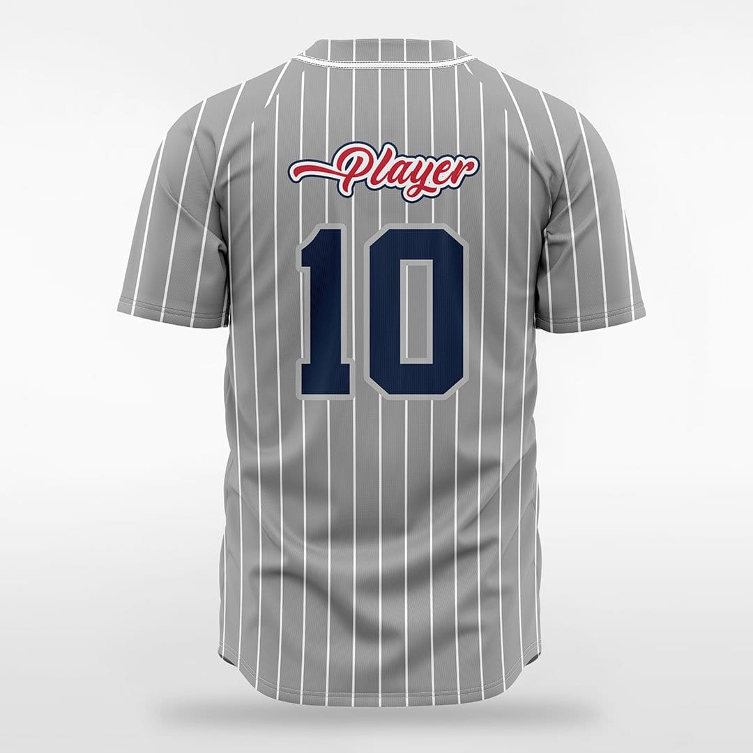 Chivalry - Customized Men's Sublimated Full-Button Baseball Jersey