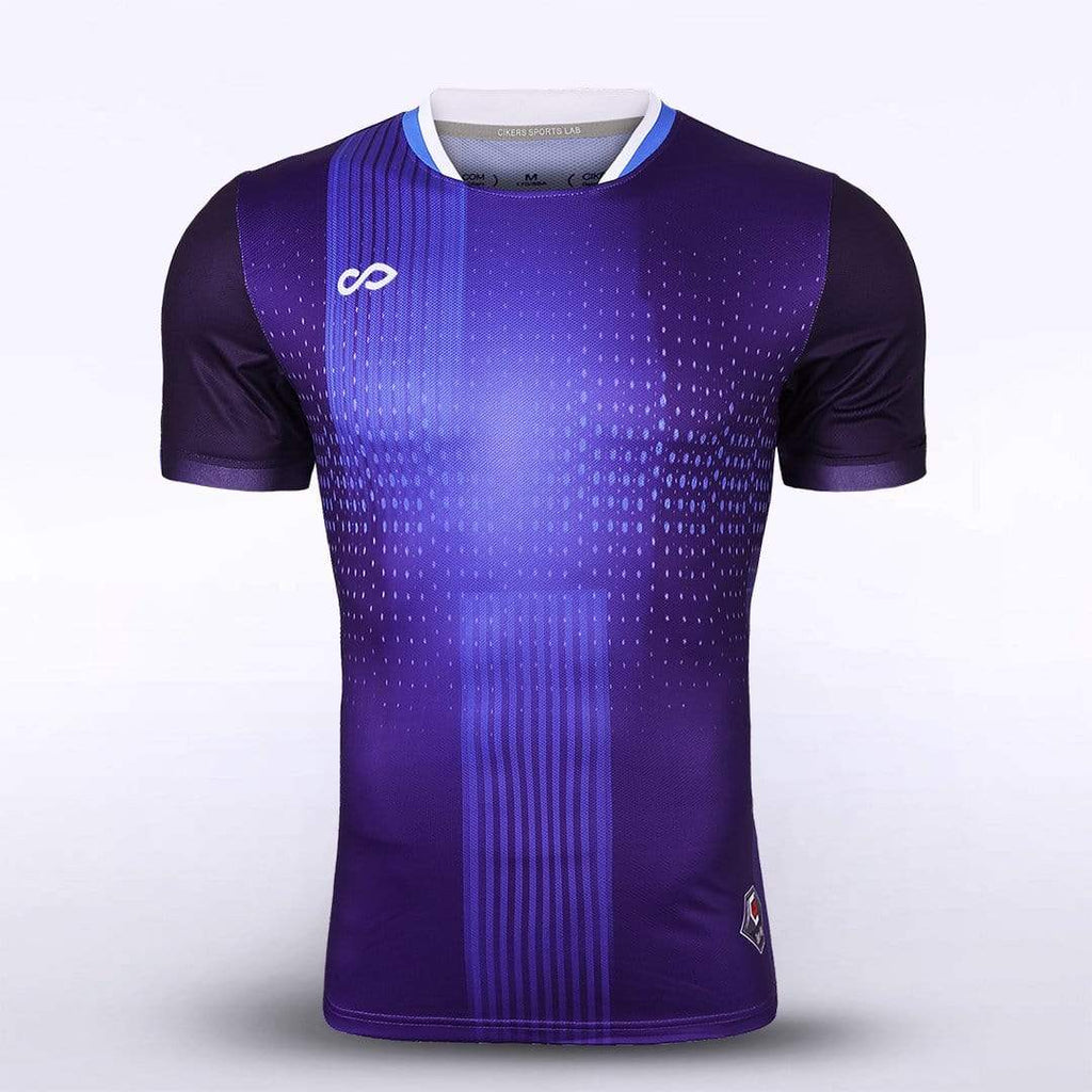 High Quality Customize Football Jersey Men Purple Color Football