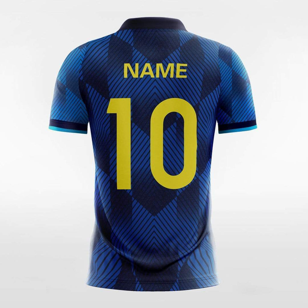 Custom Soccer Uniform Jersey Graffiti Pattern White-Light Blue Sublimation  - Personalized Your Name, Number, Logo