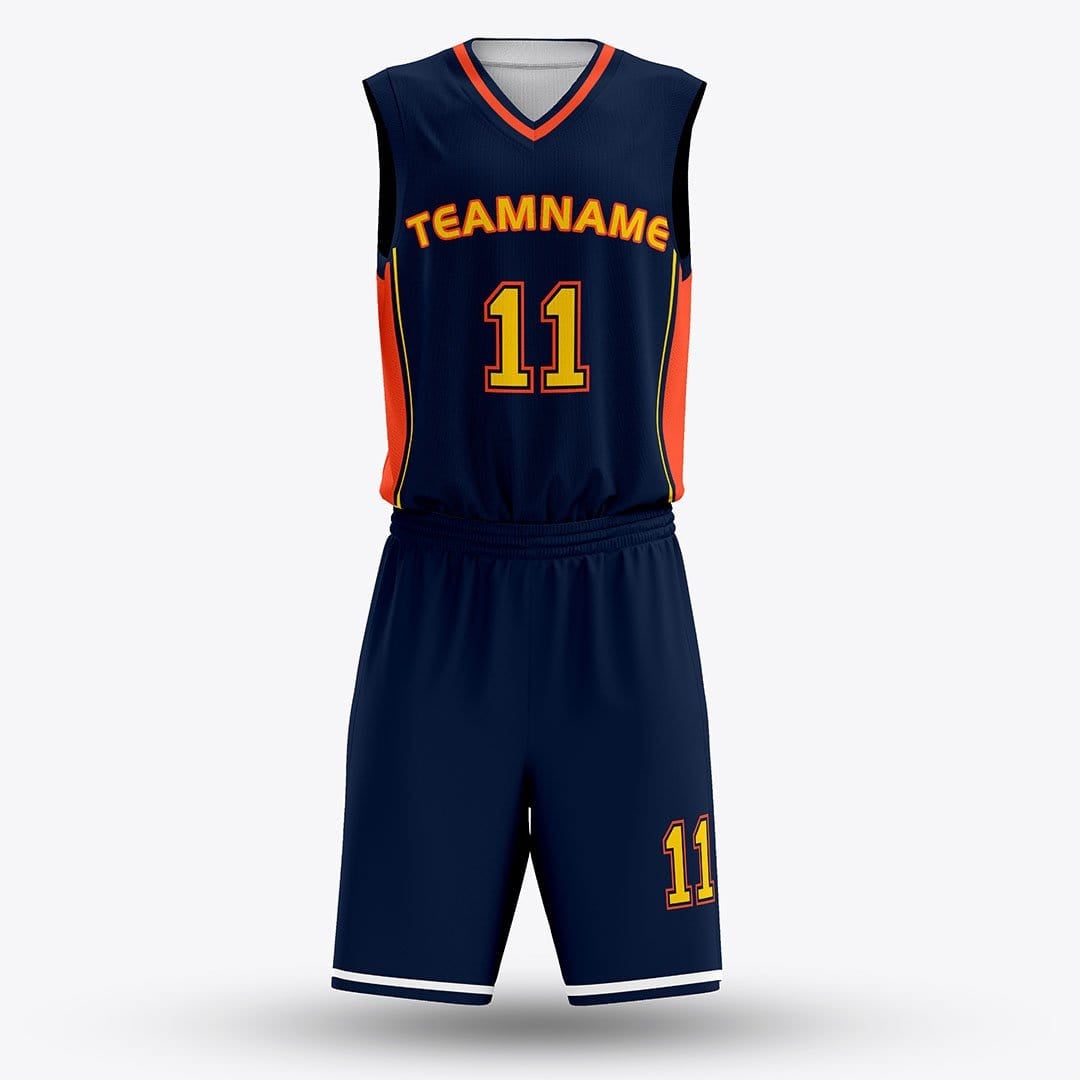 Racer - Customized  Sublimated Basketball Set