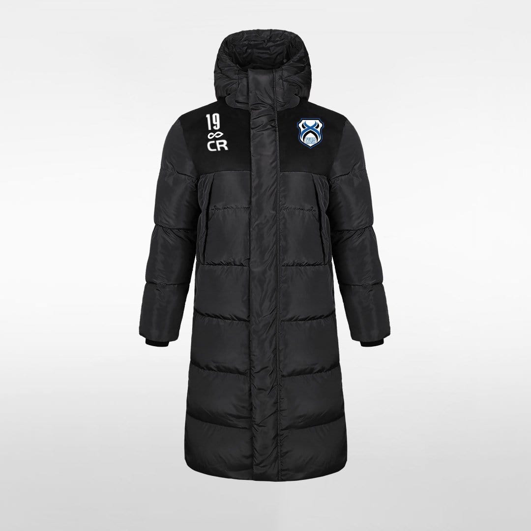 Custom Long Down Jacket No.2 - warmest fill down jacket | Team 
