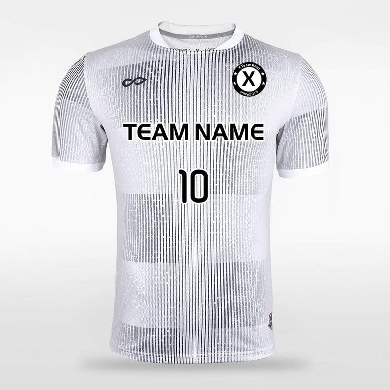 Classic Star - Custom Kids Soccer Jerseys White Design-XTeamwear