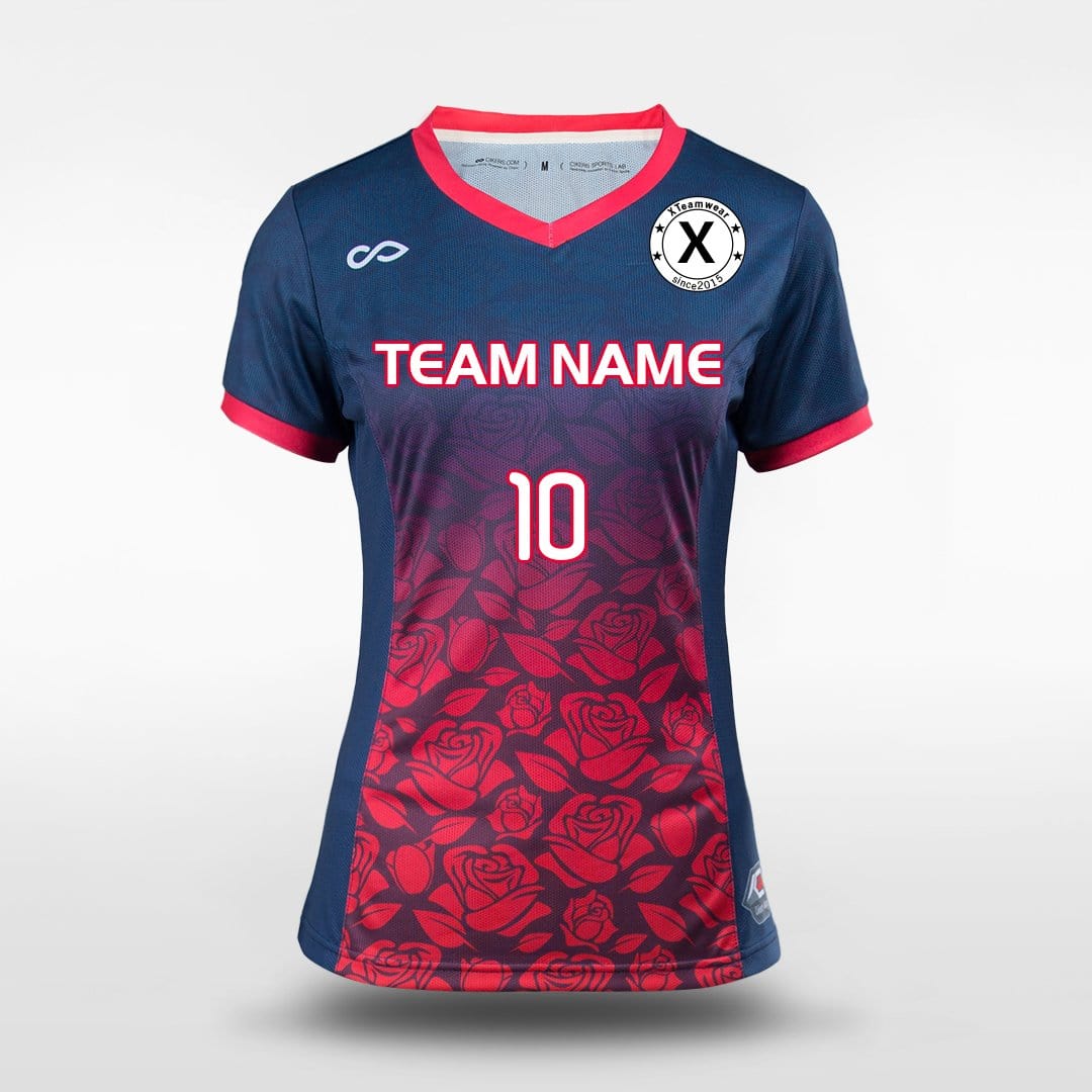 Custom women's soccer jerseys, personalized teamwear